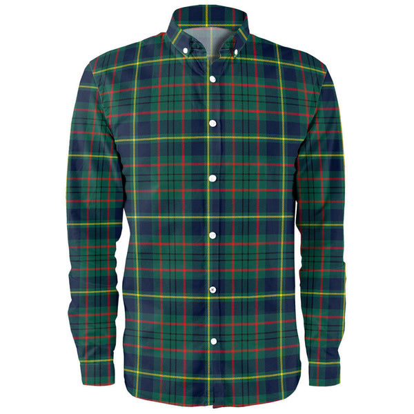 Taylor Modern Clan Badge Tartan Long Sleeve Shirt