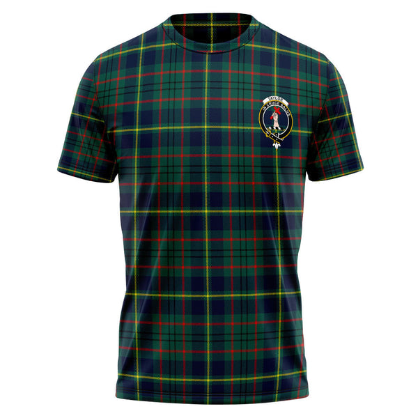 Taylor Modern Clan Badge Tartan T-Shirt