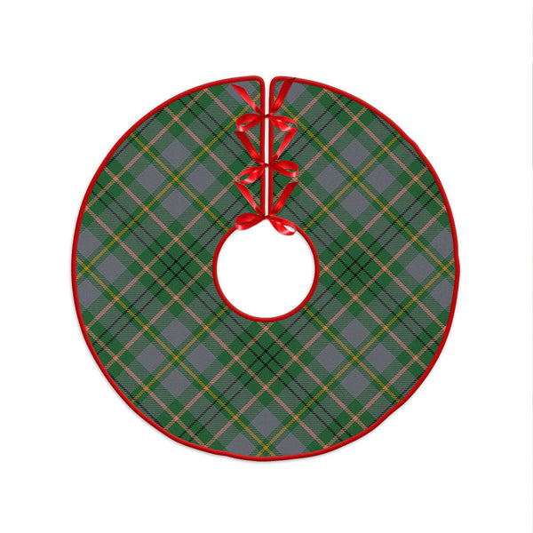 Taylor Weathered Clan Badge Tartan Christmas Tree Skirt