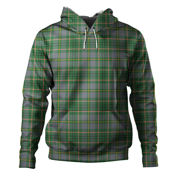 Taylor Weathered Clan Badge Tartan Hoodie