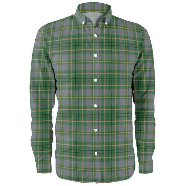 Taylor Weathered Clan Badge Tartan Long Sleeve Shirt