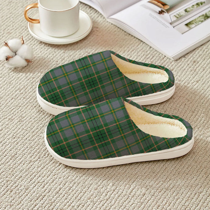 Taylor Weathered Clan Badge Tartan Plush Slipper