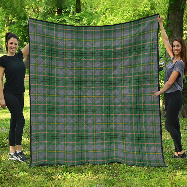 Taylor Weathered Clan Badge Tartan Premium Quilt