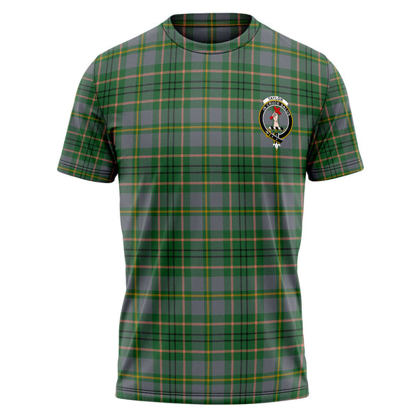 Taylor Weathered Clan Badge Tartan T-Shirt