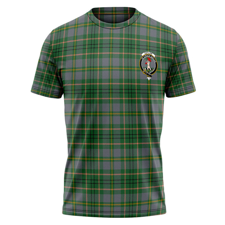 Taylor Weathered Clan Badge Tartan T-Shirt