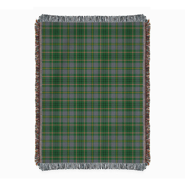 Taylor Weathered Clan Badge Tartan Woven Blanket