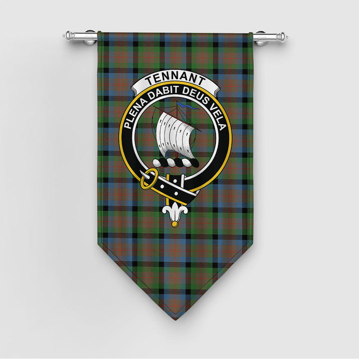 Tennant Ancient Clan Badge Tartan Gonfalon
