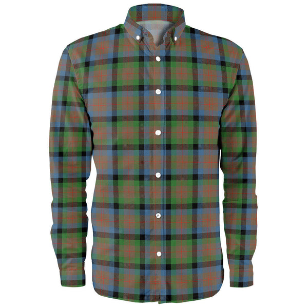 Tennant Ancient Clan Badge Tartan Long Sleeve Shirt