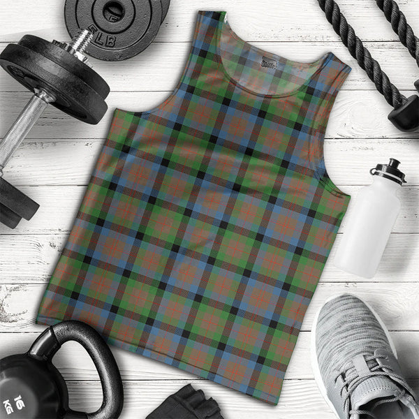 Tennant Ancient Clan Badge Tartan Men Tank Top