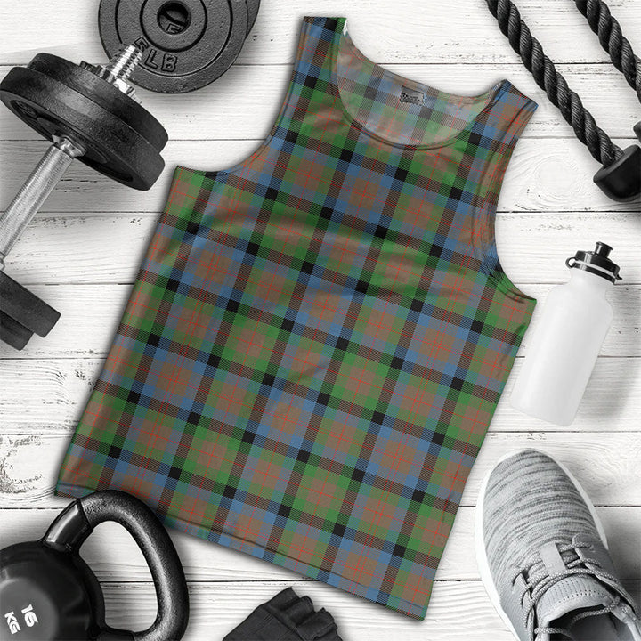 Tennant Ancient Clan Badge Tartan Men Tank Top