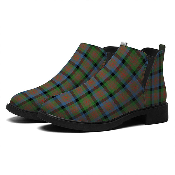 Tennant Ancient Tartan Flat Ankle Boots
