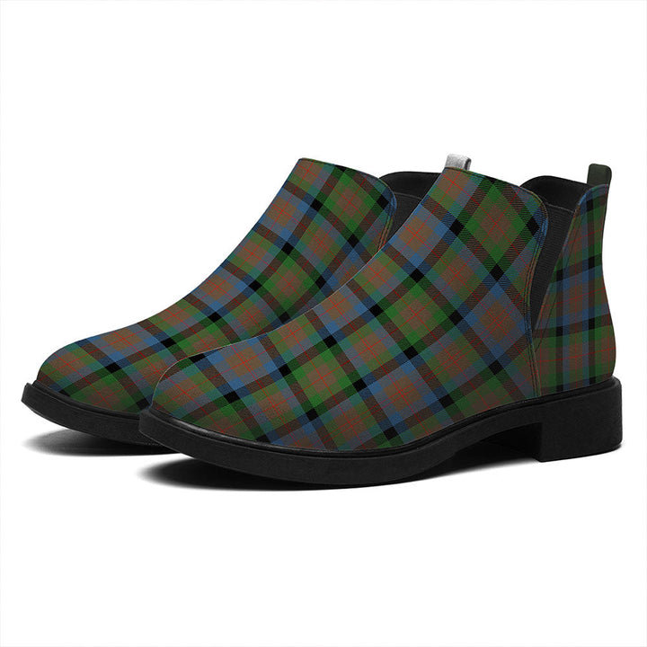 Tennant Ancient Tartan Flat Ankle Boots