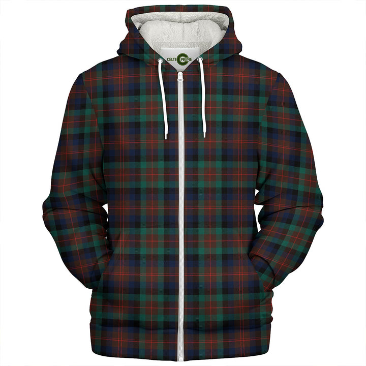 Tennant Modern Clan Badge Tartan Sherpa Hoodie