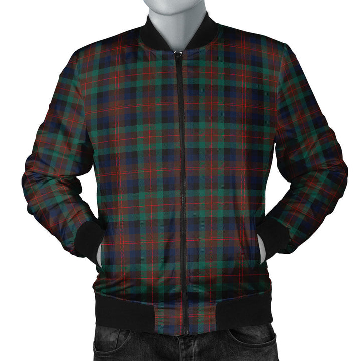 Tennant Modern Clan Badge Tartan Bomber Jacket