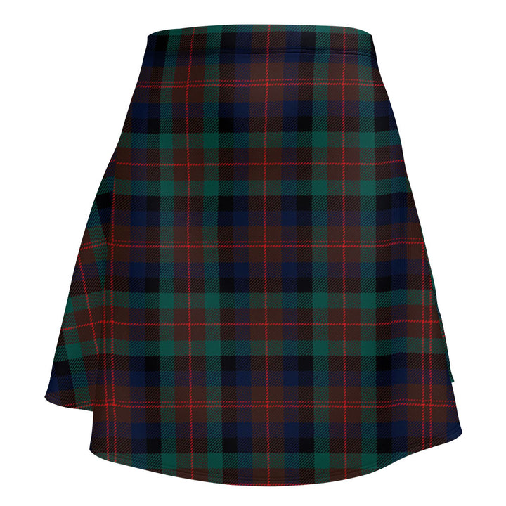 Tennant Modern Clan Badge Tartan Flared Skirt