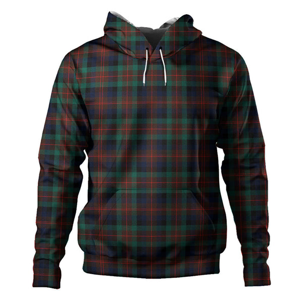 Tennant Modern Clan Badge Tartan Hoodie