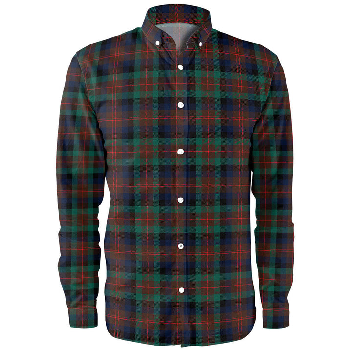 Tennant Modern Clan Badge Tartan Long Sleeve Shirt