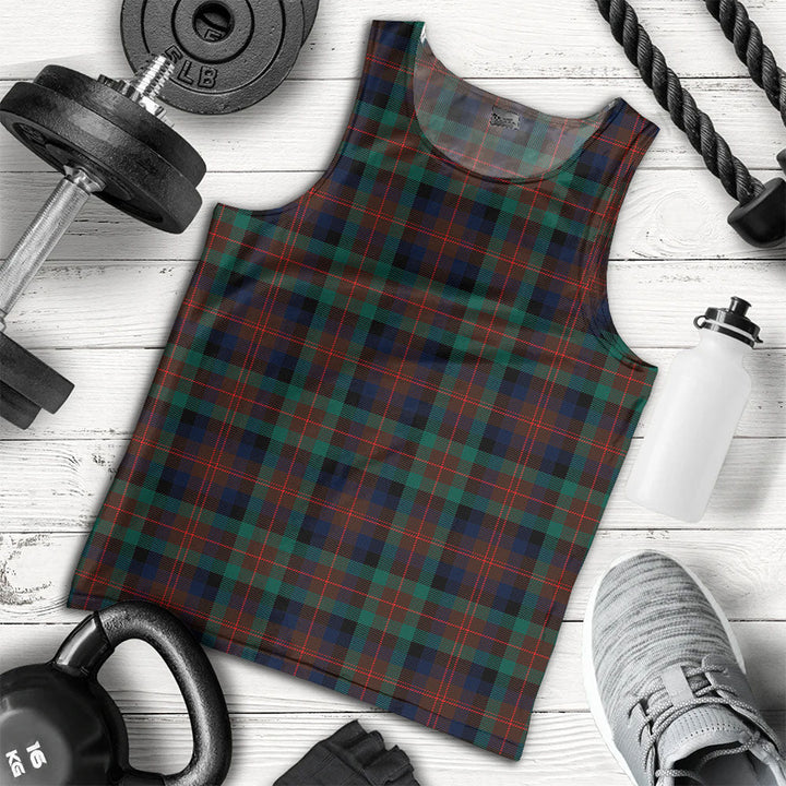 Tennant Modern Clan Badge Tartan Men Tank Top