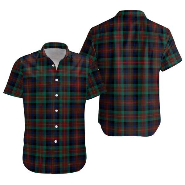 Tennant Modern Clan Badge Tartan Short Sleeve Shirt
