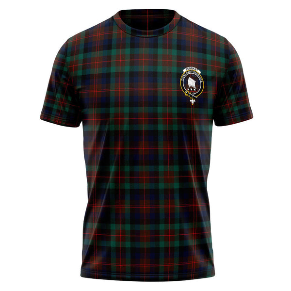 Tennant Modern Clan Badge Tartan T-Shirt