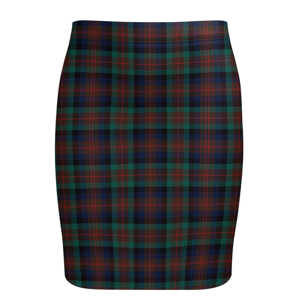 Tennant Modern Tartan Fitted Skirt