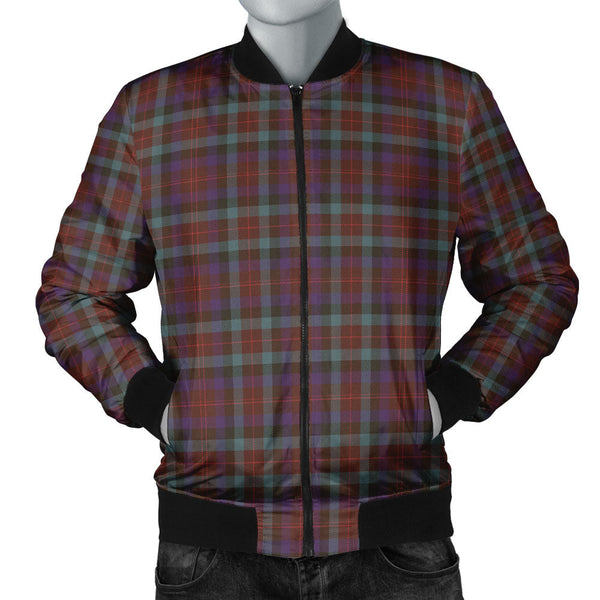 Tennant Weathered Clan Badge Tartan Bomber Jacket