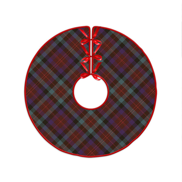 Tennant Weathered Clan Badge Tartan Christmas Tree Skirt