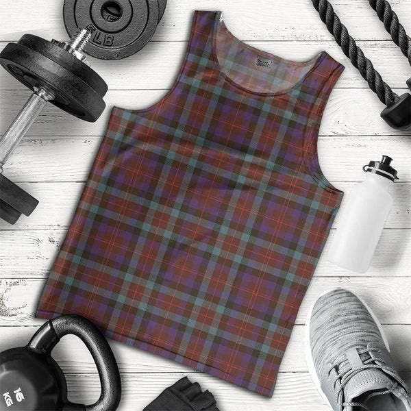 Tennant Weathered Clan Badge Tartan Men Tank Top