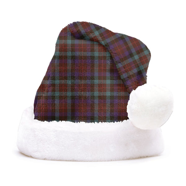 Tennant Weathered Clan Badge Tartan Plush Christmas Hat