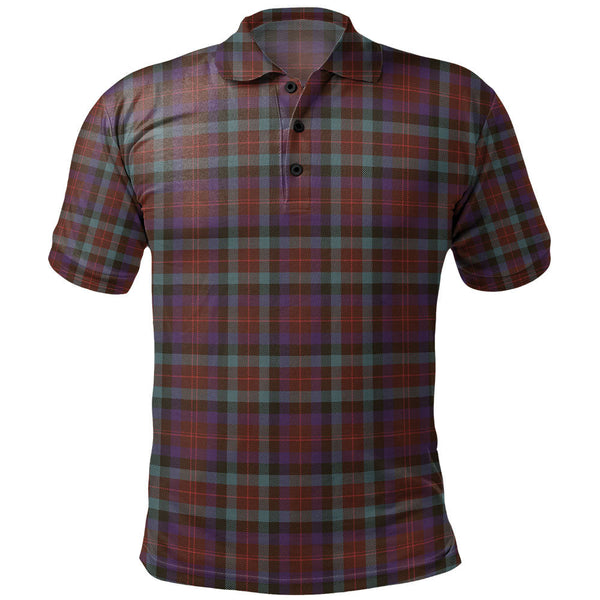 Tennant Weathered Clan Badge Tartan Polo Shirt