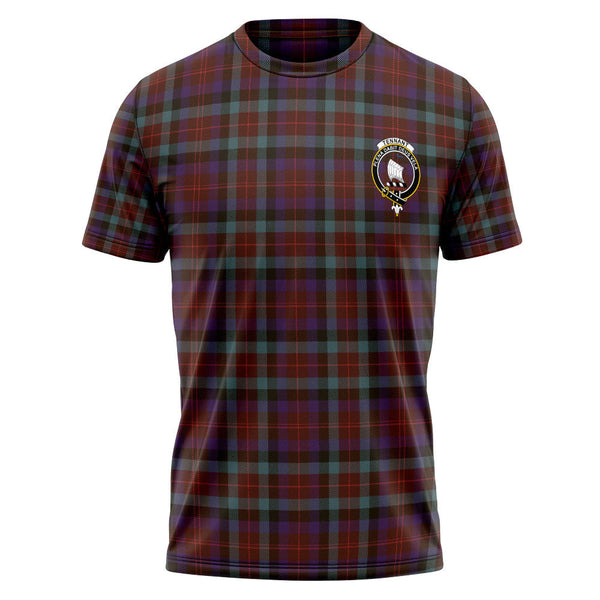 Tennant Weathered Clan Badge Tartan T-Shirt