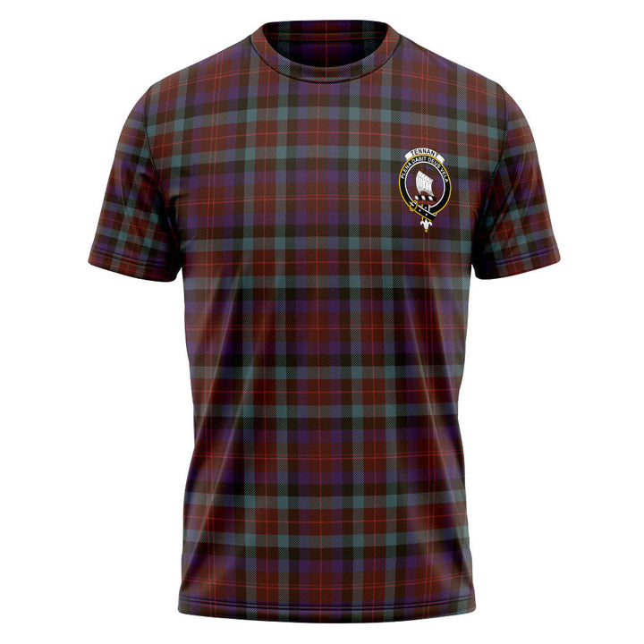 Tennant Weathered Clan Badge Tartan T-Shirt