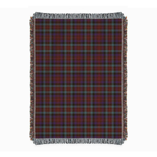 Tennant Weathered Clan Badge Tartan Woven Blanket