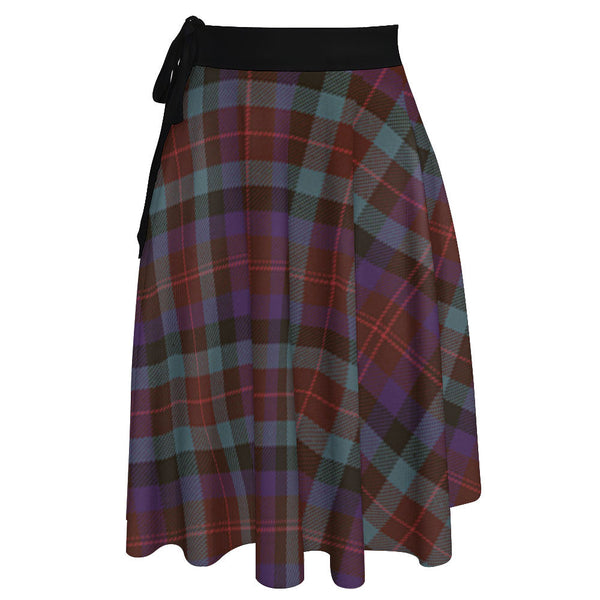Tennant Weathered Tartan Wrap Skirt