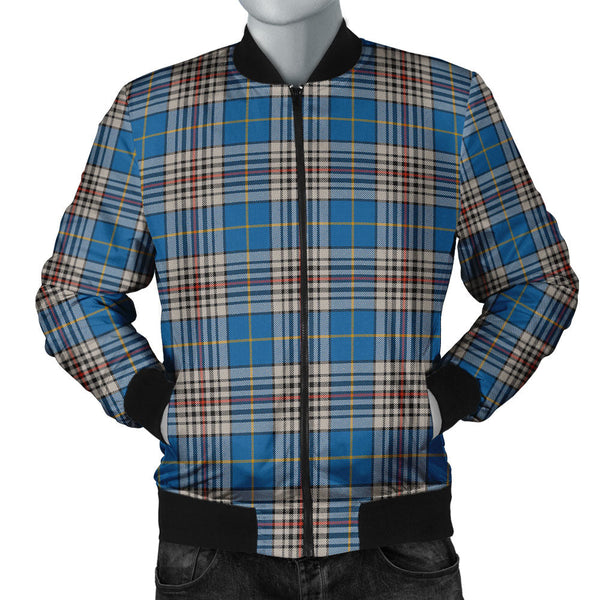Thompson Variant (Thomson Variant) Ancient Clan Badge Tartan Bomber Jacket