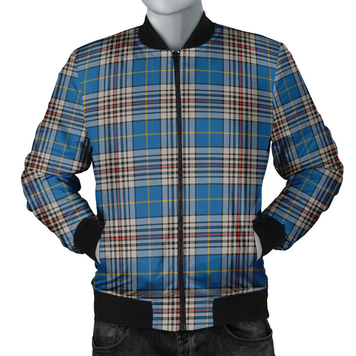 Thompson Variant (Thomson Variant) Ancient Clan Badge Tartan Bomber Jacket