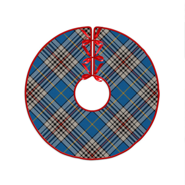Thompson Variant (Thomson Variant) Ancient Clan Badge Tartan Christmas Tree Skirt