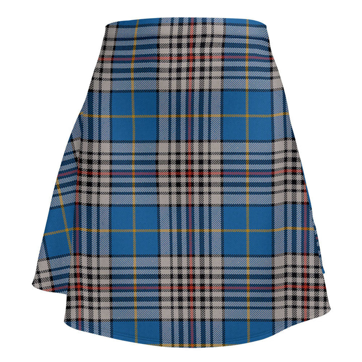 Thompson Variant (Thomson Variant) Ancient Clan Badge Tartan Flared Skirt