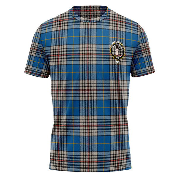 Thompson Variant (Thomson Variant) Ancient Clan Badge Tartan T-Shirt