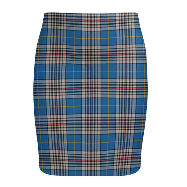 Thompson Variant (Thomson Variant) Ancient Tartan Fitted Skirt