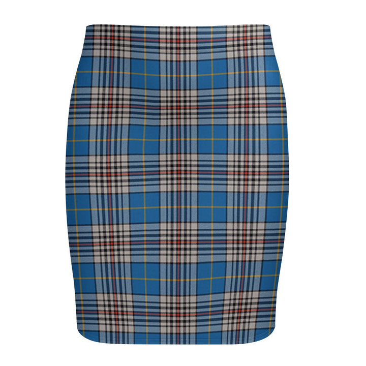 Thompson Variant (Thomson Variant) Ancient Tartan Fitted Skirt