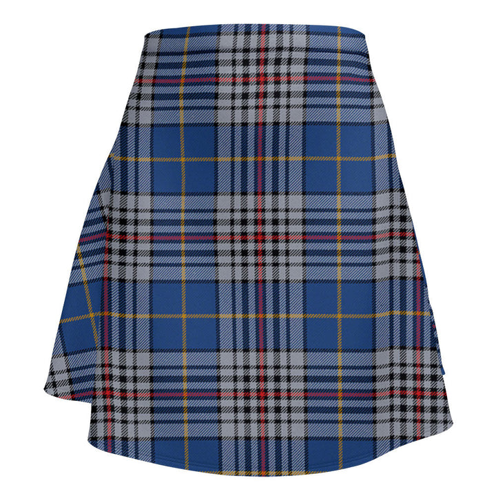 Thompson Variant (Thomson Variant) Modern Clan Badge Tartan Flared Skirt