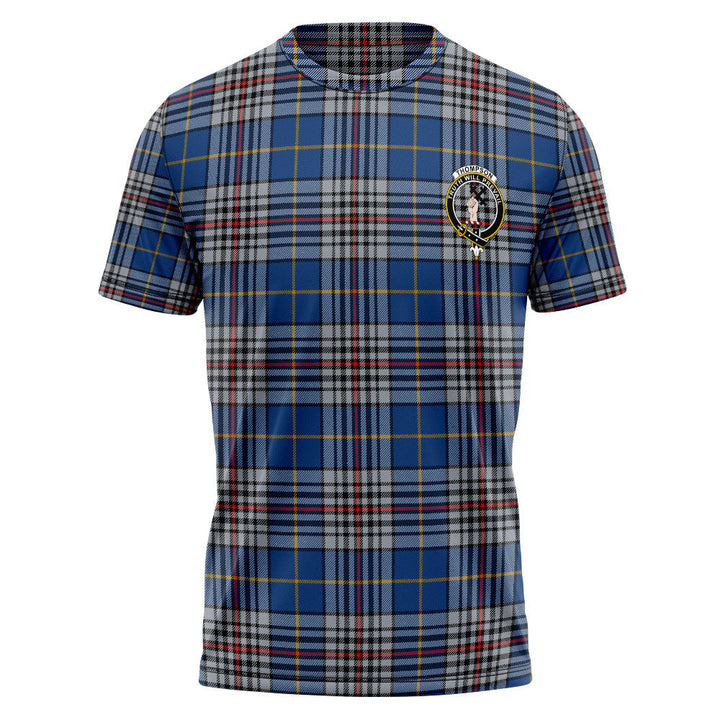 Thompson Variant (Thomson Variant) Modern Clan Badge Tartan T-Shirt