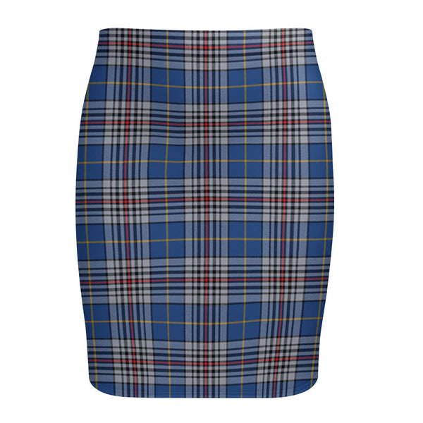 Thompson Variant (Thomson Variant) Modern Tartan Fitted Skirt