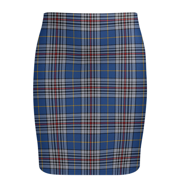 Thompson Variant (Thomson Variant) Modern Tartan Fitted Skirt