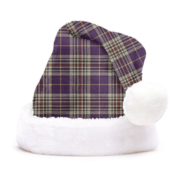 Thompson Variant (Thomson Variant) Weathered Clan Badge Tartan Plush Christmas Hat