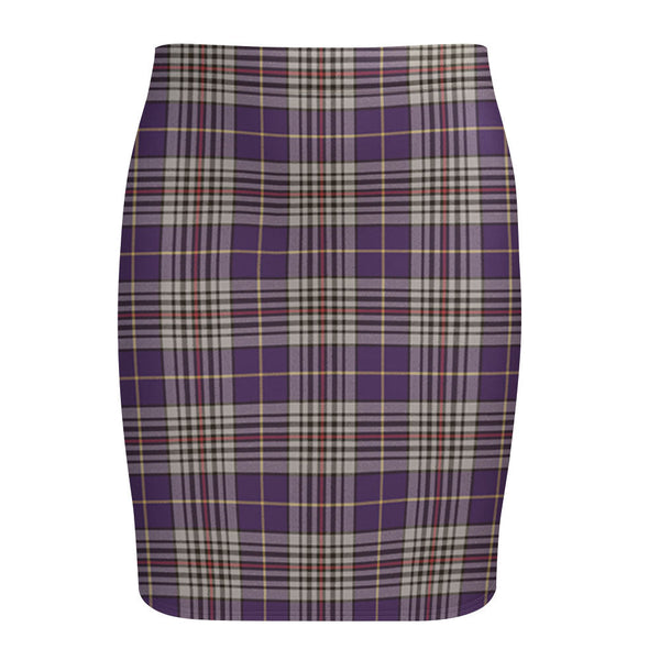 Thompson Variant (Thomson Variant) Weathered Tartan Fitted Skirt