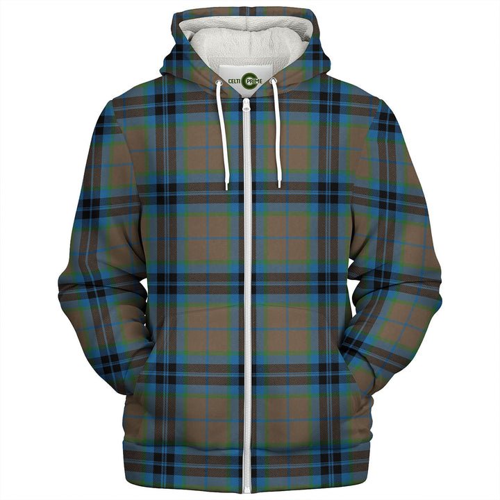 Thomson Hunting (MacThomas Thompson Hunting) Ancient Tartan Sherpa Hoodie