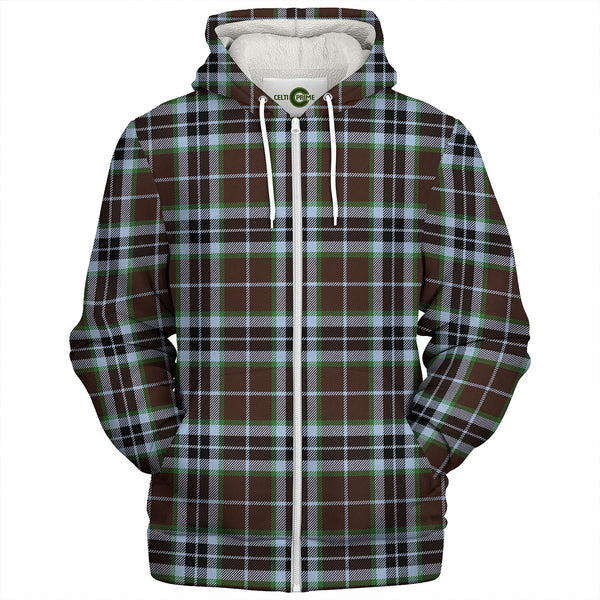 Thomson Hunting (MacThomas Thompson Hunting) Modern Tartan Sherpa Hoodie