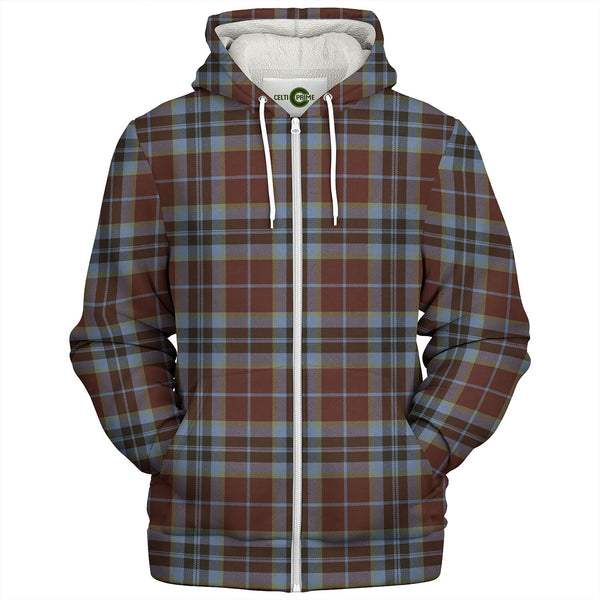 Thomson Hunting (MacThomas Thompson Hunting) Weathered Tartan Sherpa Hoodie
